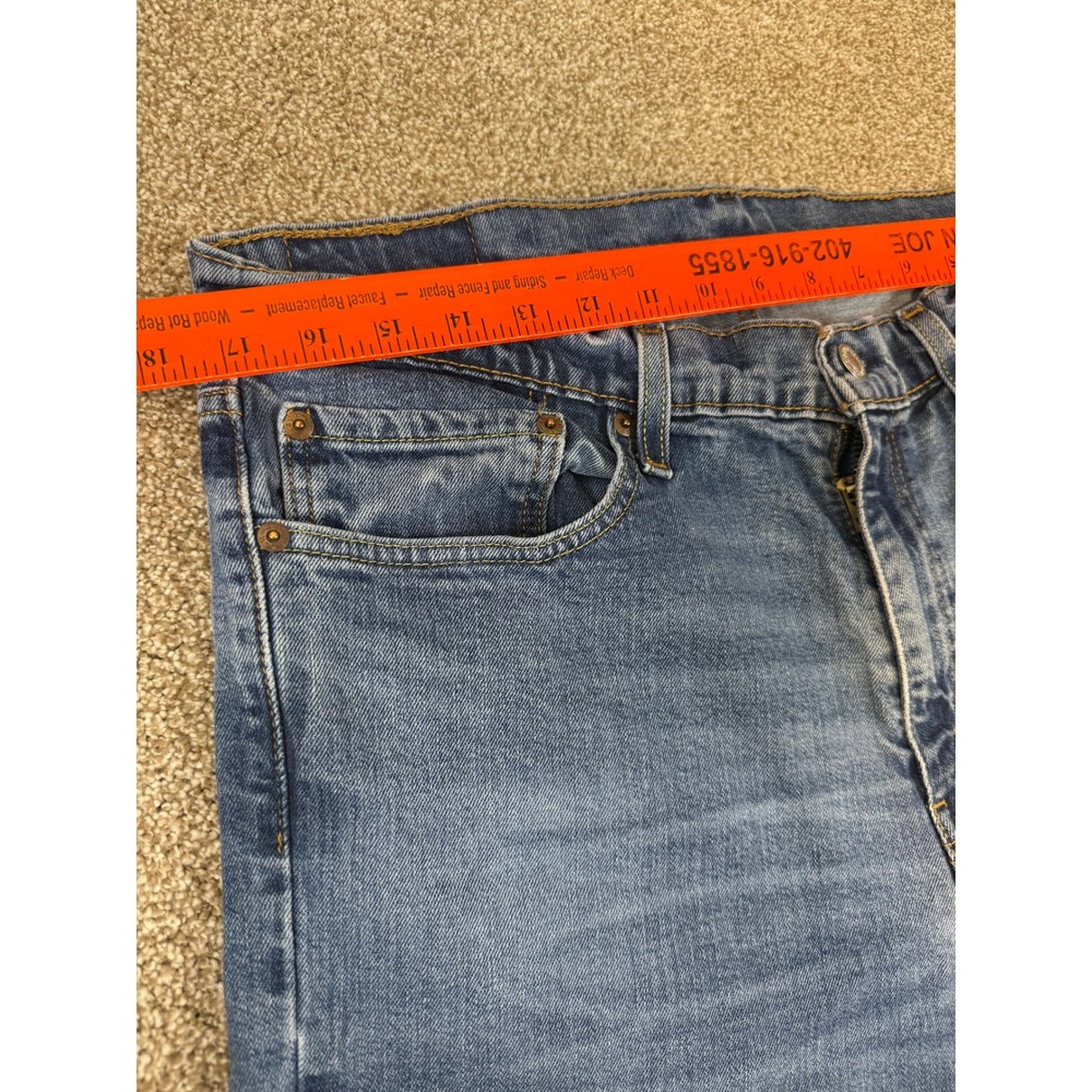 Levi Strauss 511 Slim Fit Jeans Medium Wash Blue‎ Denim W36 L32 36x32 - Picture 10 of 16